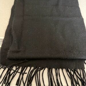 Charter Club Luxurious Black Cashmere Scarf